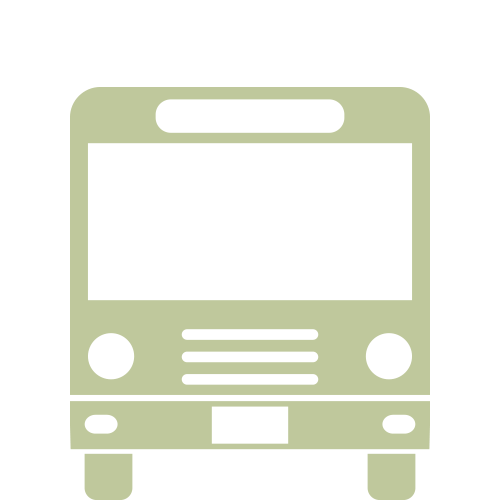 バスでアクセスする場合のアイコン